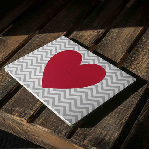 Chevron Heart Surface Laptop 2 Skin